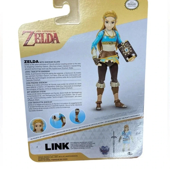 The Legend of Zelda - Princess Zelda  w/ Sheikah Slate - BNIB 🏰👑 - Picture 3 of 6